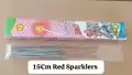 15CM Red Sparklers