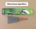 10CM Green Sparklers