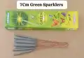 7CM Green Sparklers